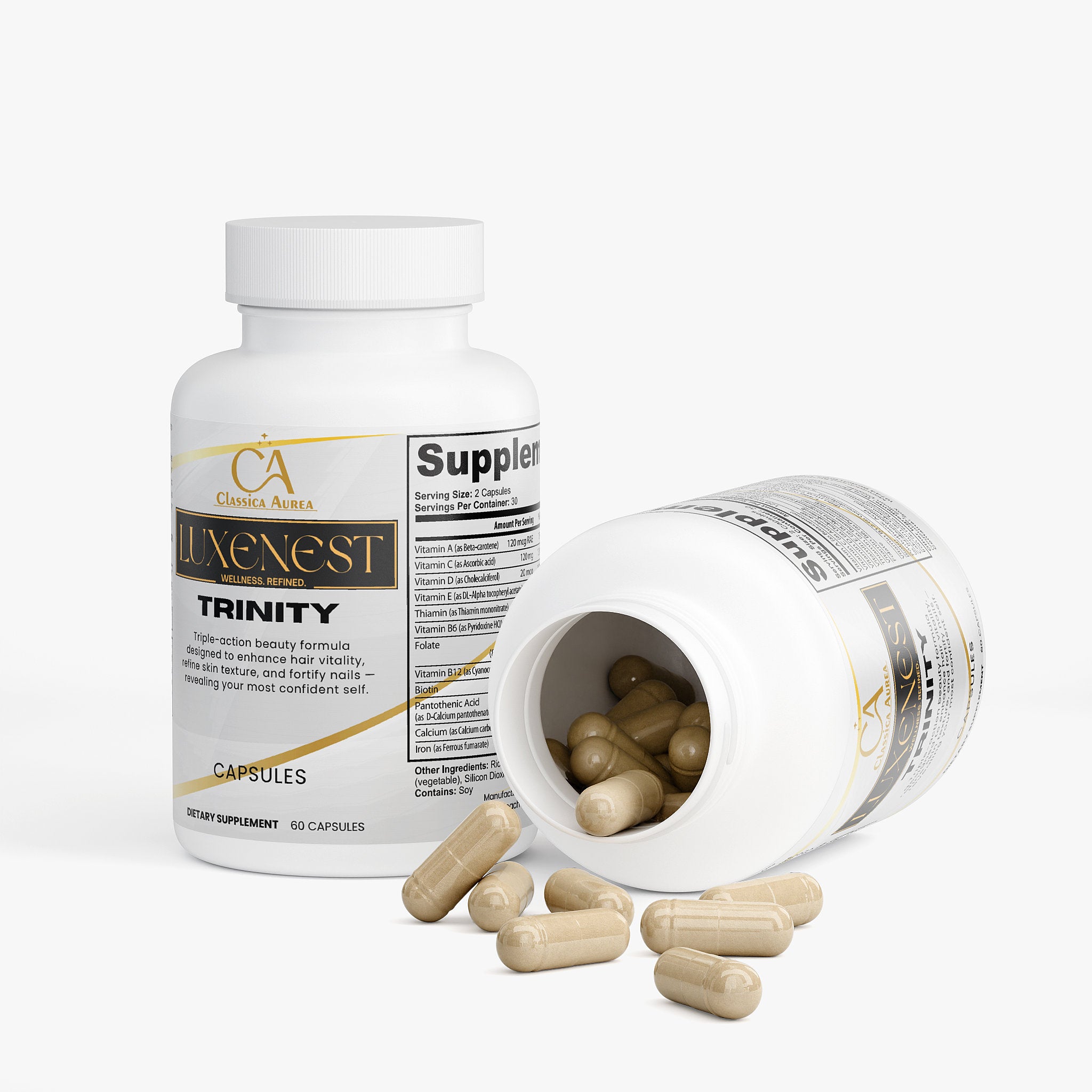 LUXENEST TRINITY – Hair, Skin & Nails Essentials