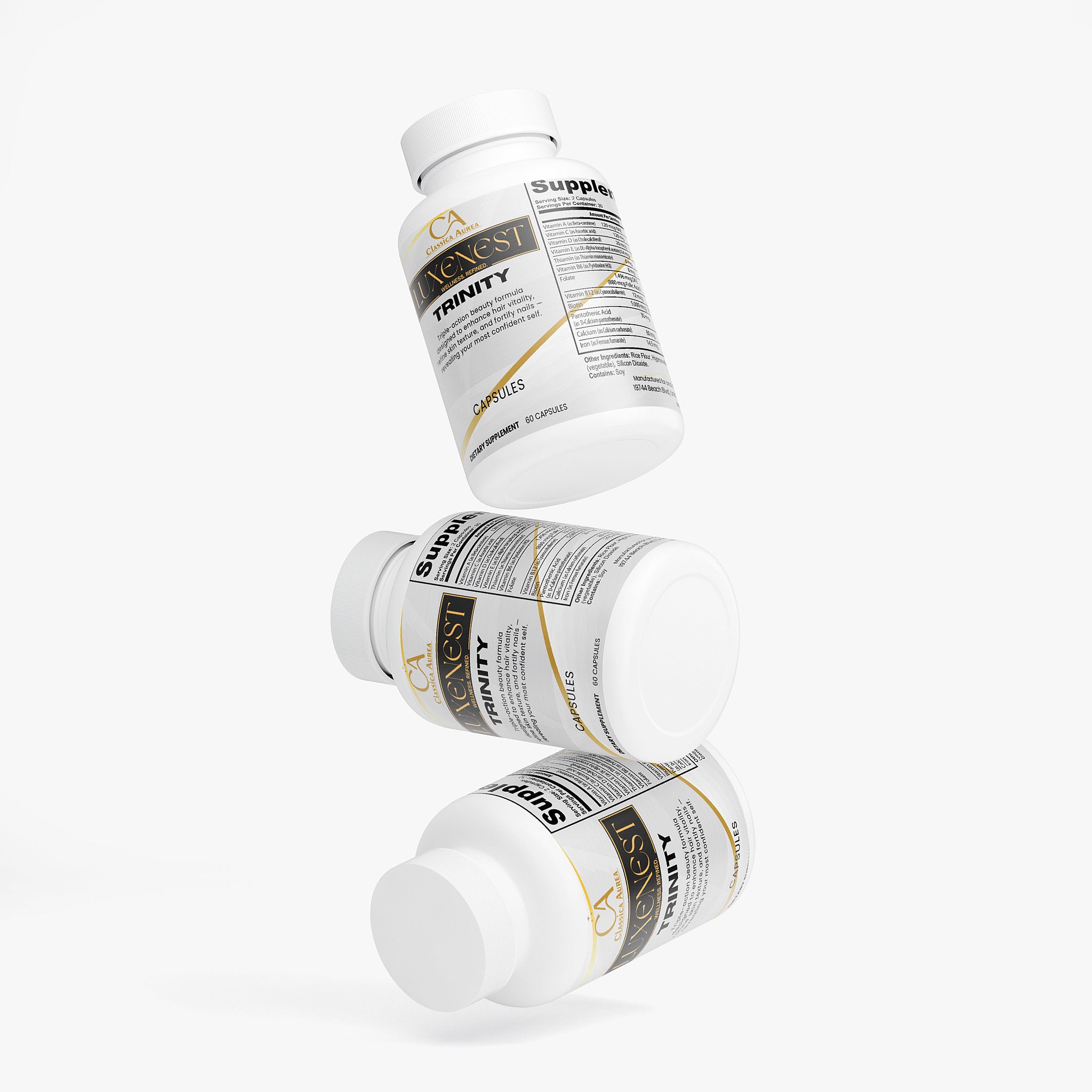 LUXENEST TRINITY – Hair, Skin & Nails Essentials